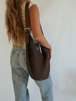 The Sally Hobo Bag - Chocolate - 