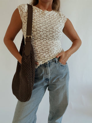 The Sally Hobo Bag - Chocolate - 