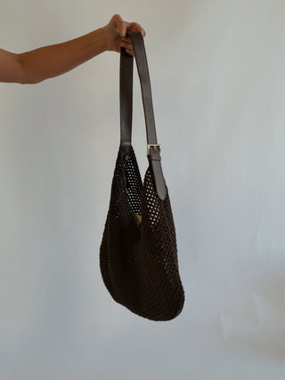 The Sally Hobo Bag - Chocolate - 