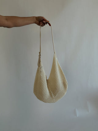 The Sally Hobo Bag - Off White - 