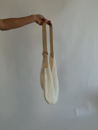 The Sally Hobo Bag - Off White - 