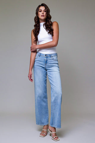 The Sally Light Wash Low Rise Jeans -