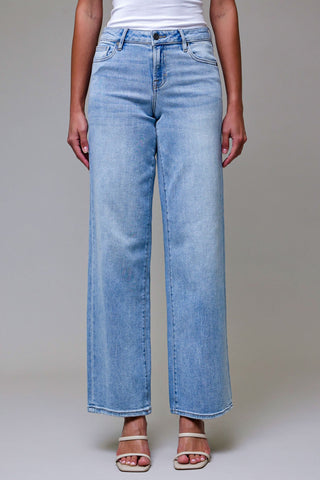 The Sally Light Wash Low Rise Jeans -