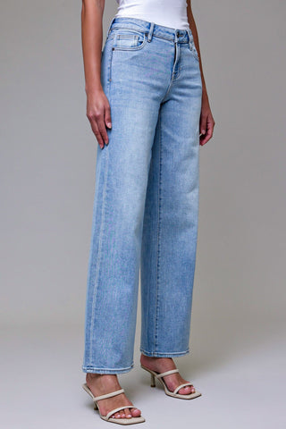 The Sally Light Wash Low Rise Jeans -