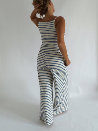 The Tahiti Striped Lounge Pants - 