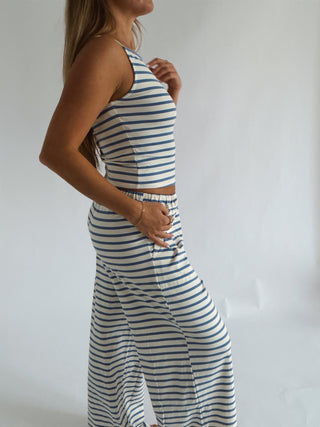 The Tahiti Striped Lounge Pants - 