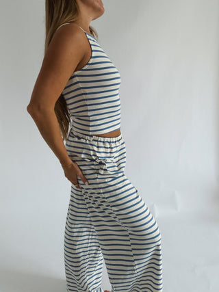 The Tahiti Striped Lounge Pants - 