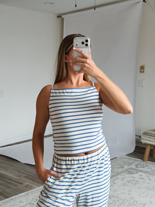 The Tahiti Striped Lounge Pants - 