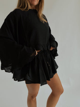 The Teresa Top - Black - 