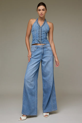 The Tiya High Waisted Jeans 33” inseam - 