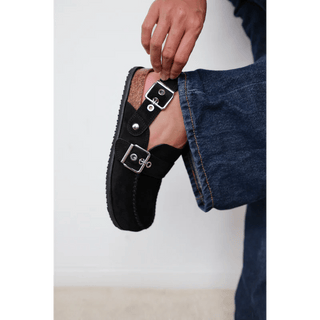 The Tyler Slingback Clog - Black - 