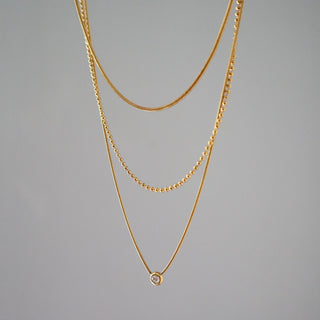 Trinity Layered Necklace - 