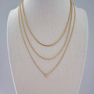Trinity Layered Necklace - 