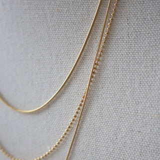 Trinity Layered Necklace - 