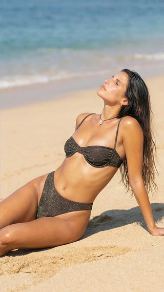 Tropez Bottom - Espresso Shimmer - 