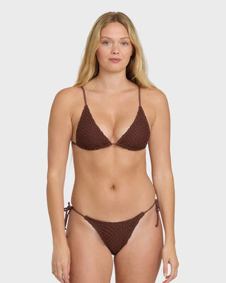 Twisted Tides Bikini Bottoms - Espresso - 