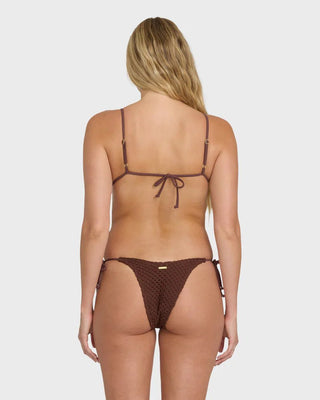 Twisted Tides Bikini Bottoms - Espresso - 
