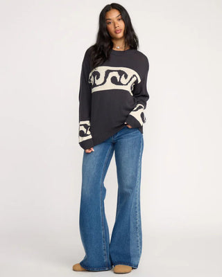 Wave Fade Sweater - 