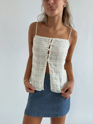 Wave Washed Skirt - 